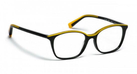 J.F. Rey JF1368 Eyeglasses, BLACK / YELLOW (0056)