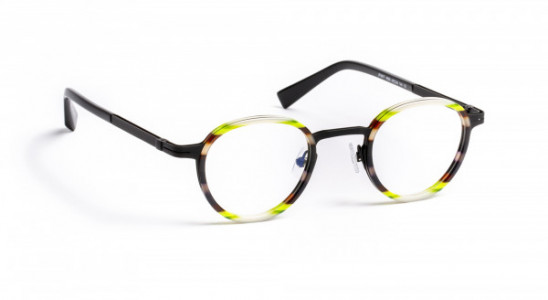 J.F. Rey JF2677 Eyeglasses, STRIPES GREEN/BLACK (4500)