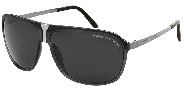 Porsche Design P 8618 Sunglasses, Black, Palladium (A)