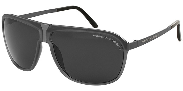 Porsche Design P 8618 Sunglasses, Gray, Black (B)