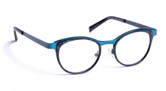 J.F. Rey JF2684 Eyeglasses, BLUE/BRUSHED BLUE (2025)