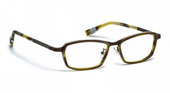 J.F. Rey JF2694 Eyeglasses, JF2694 9295 BROWN HORN/BLACK + BROWN METAL (9295)
