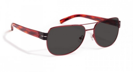 J.F. Rey JFS2414 Sunglasses, Burgundy Red / Acetate - Burgundy Red (3500)
