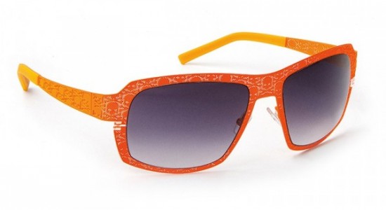 J.F. Rey JFS BLACKHEART Sunglasses, Orange (6060)