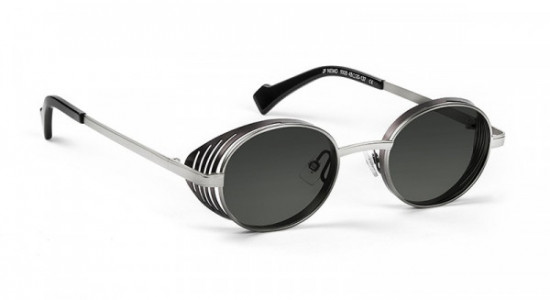 J.F. Rey JFS NEMO Sunglasses, Silver - Black (1005)