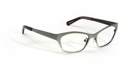 J.F. Rey PM002 Eyeglasses, Silver / Satin black (1000)