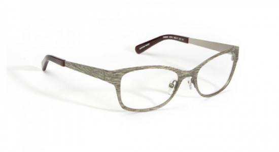J.F. Rey PM004 Eyeglasses, Satin black / Silver (0010)