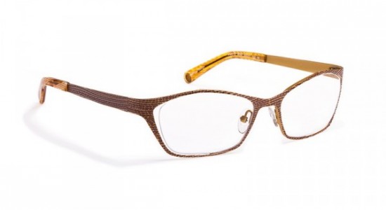 J.F. Rey PM010 Eyeglasses, Yellow / Brown (9050)