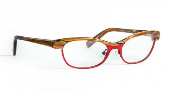 J.F. Rey PA014 Eyeglasses, Brown - Red (9030)