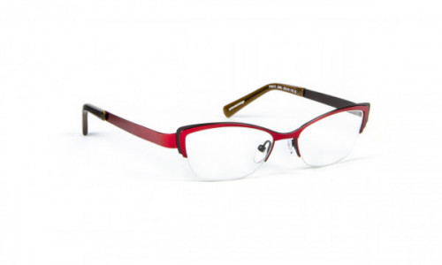 J.F. Rey PM013 Eyeglasses, Red - Brown (3090)