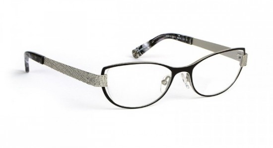 J.F. Rey PM015 Eyeglasses, Black - Silver (0010)