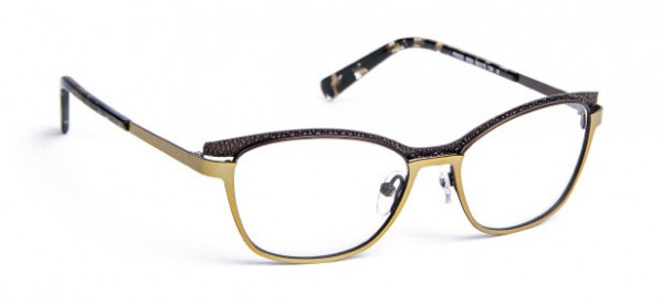 J.F. Rey PM025 Eyeglasses, SOFT GOLD/BROWN (9550)