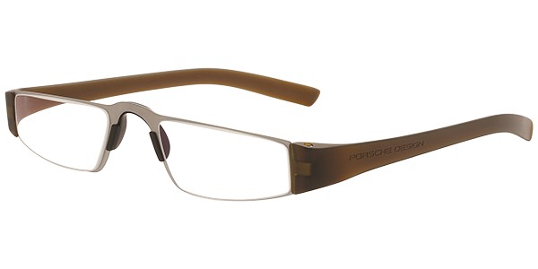 Porsche Design P 8801 Eyeglasses, Light Brown (L)