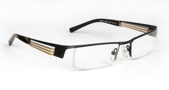 J.F. Rey HAMLET Eyeglasses, Black - Brown (0090)
