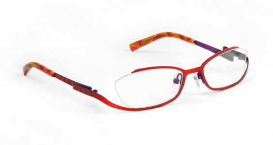 J.F. Rey HARMONY Eyeglasses, Red - Purple (3070)