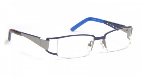 J.F. Rey ITOU Eyeglasses, Blue cobalt / Moka (2510)