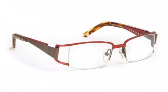 J.F. Rey ITOU Eyeglasses, Red / Wenge (3095)
