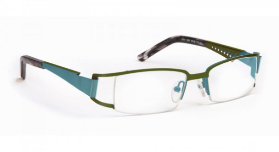 J.F. Rey ITOU Eyeglasses, Green soldier / Blue (4820)