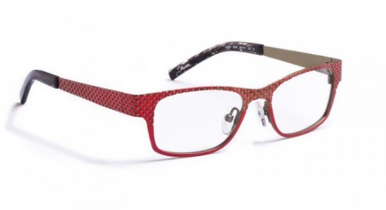 J.F. Rey IDEM Eyeglasses, Red / Khaki (3045)