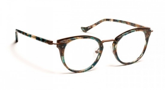J.F. Rey IRIS Eyeglasses, IRIS 2562 BLUE DUCK DEMI/BRONZE (2562)