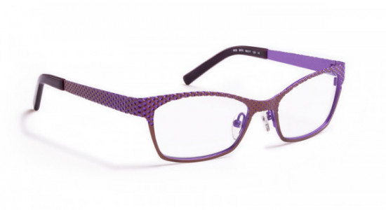 J.F. Rey IRIS Eyeglasses, Brown / Lavender (9070)