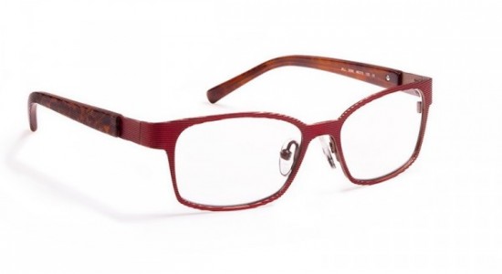 J.F. Rey JILL Eyeglasses, Red / Cocoa (3090)