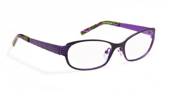 J.F. Rey JULIA Eyeglasses, Black / Lavender (0070)