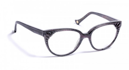 J.F. Rey JULIA Eyeglasses, JULIA 0505 BLACK PINK SPANGLES (0505)