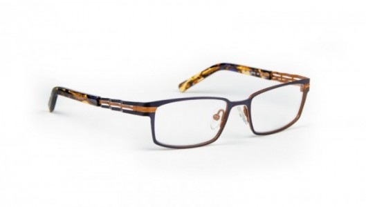 J.F. Rey KIM Eyeglasses, Dark blue - Orange (2590)