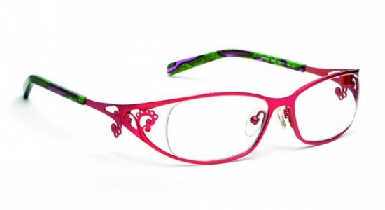 J.F. Rey LISETTE Eyeglasses, Red (3060)