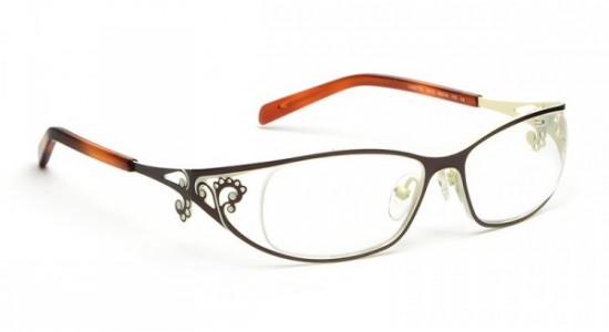 J.F. Rey LISETTE Eyeglasses, Brown - Cream (9010)
