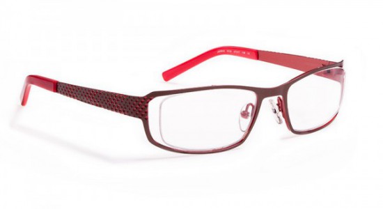 J.F. Rey JARRIS Eyeglasses, Cocoa / Red (9030)