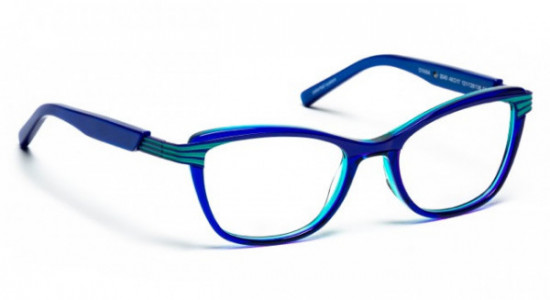 J.F. Rey OYANA Eyeglasses, BLUE/GREEN (2040)