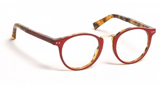 J.F. Rey JF1376 Eyeglasses, LEATHER RED/DEMI (3090)