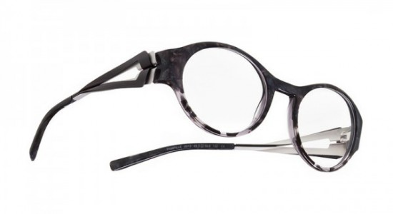 Boz by J.F. Rey PAMPILLE Eyeglasses, Black - Silver (0013)