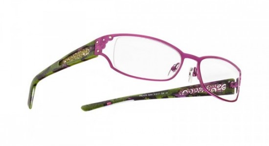 Boz by J.F. Rey PALACE Eyeglasses, Pink - Green (8282)