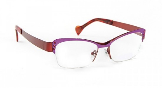 Boz by J.F. Rey VENTURA Eyeglasses, Purple - Red (8335)