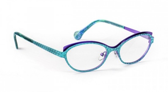 Boz by J.F. Rey VISTA Eyeglasses, Blue - Purple (2472)