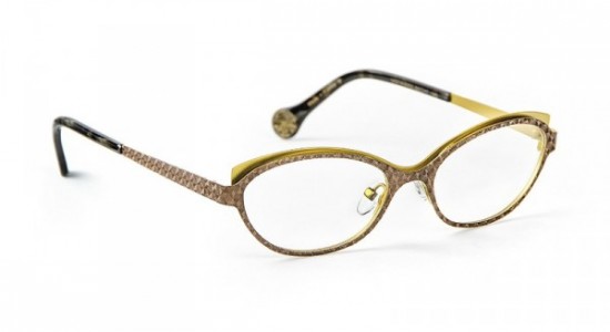 Boz by J.F. Rey VISTA Eyeglasses, Brown - Yellow (9252)