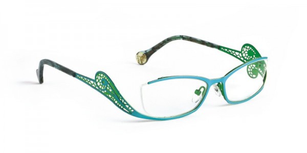 Boz by J.F. Rey WALTZ Eyeglasses, Turquoise - Green (2442)