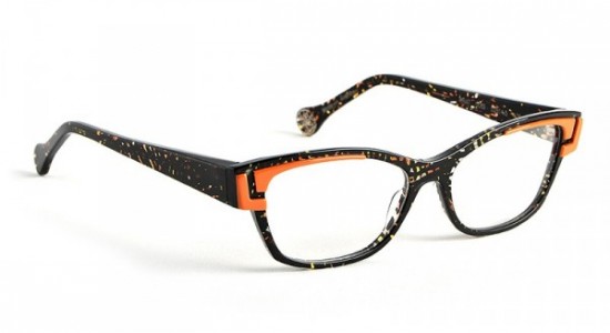 Boz by J.F. Rey WHAT Eyeglasses, Black - Orange (0069)