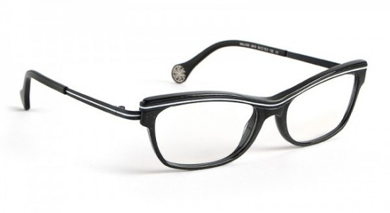 Boz by J.F. Rey WILLOW Eyeglasses, Black - White (0010)