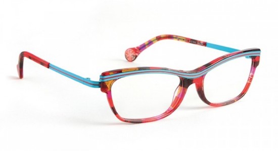 Boz by J.F. Rey WILLOW Eyeglasses, Pink - Red - Blue (3525)