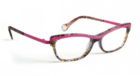 Boz by J.F. Rey WILLOW Eyeglasses, Purple - Demi - Pink (7280)