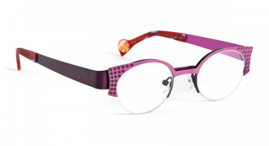 Boz by J.F. Rey WILLY Eyeglasses, Pink - Purple (8575)