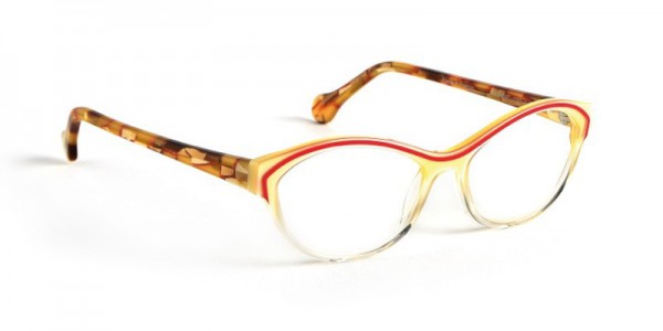 Boz by J.F. Rey WOMBAT Eyeglasses, Cream - Red - Orange (1055)