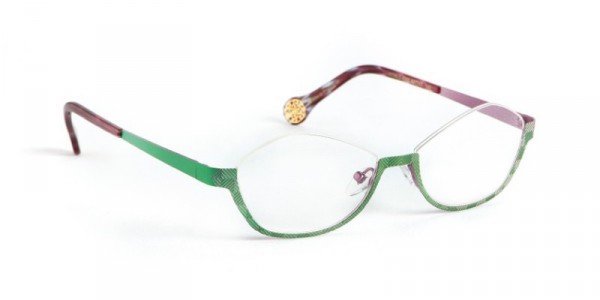 Boz by J.F. Rey WORLD Eyeglasses, Green - Pink (4082)