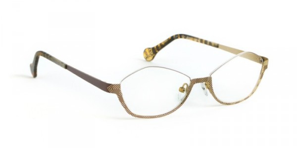 Boz by J.F. Rey WORLD Eyeglasses, Brown - Gold (9050)