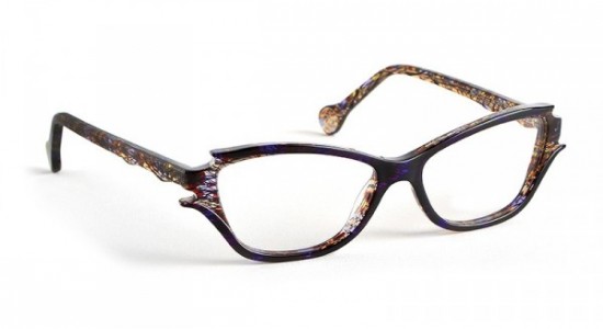 Boz by J.F. Rey TEOU Eyeglasses, Purple - Demi (7072)