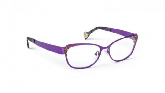 Boz by J.F. Rey ZEBRA Eyeglasses, Purple - Panther (7232)